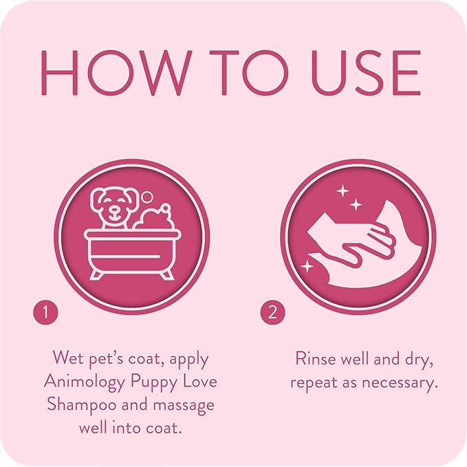 Dog Shampoo Puppy Love Gentle Skin 250ml