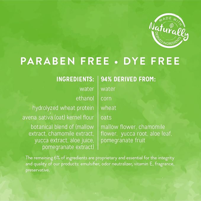 TropiClean Dog Perfume, Long Lasting Green Apple Cologne, Deodorizing Spray for Smelly Dogs, After Bath Detangling Spray with Vitamin E, Safe for Cats, 8oz.