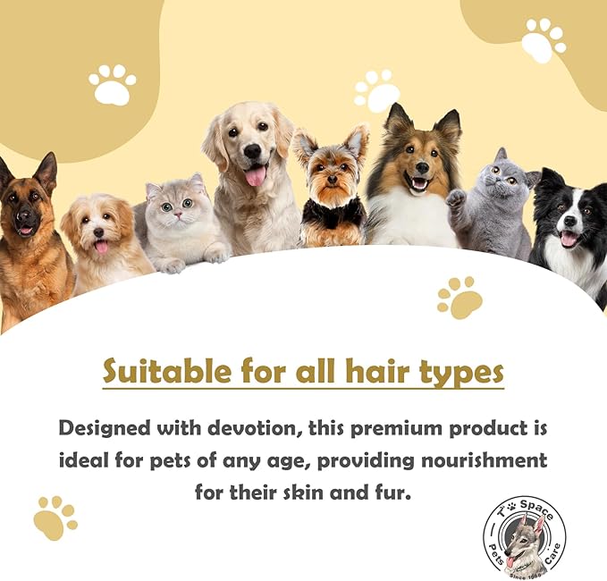 Odor Control Dog Shampoo and Conditioner Set, Dry Skin&Itchy Relief,for Allergies and Itching Dog or Puppy,Hypoallergenic Dog Shampoo for Sensitive Skin(Net 6.76 FL Oz)