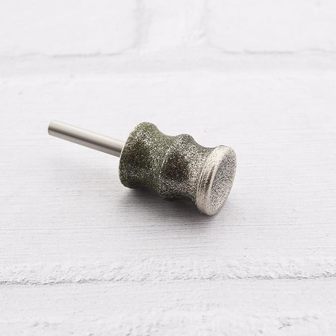 Create idea 2pcs Pet Nail Grinder Bits Replacement Heads, 1/8'' Diamond Rotary Nail Grinder Bits Compatible with Animals Nail Care Grinder Tools Dog Nail Grinder Dog Nail Trimmers
