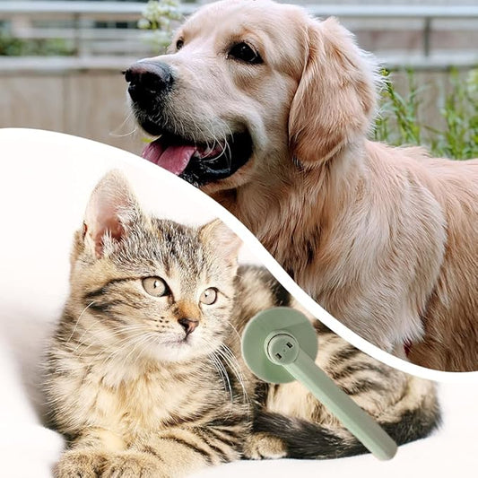 Slicker Dog Brush Multifunction Cat Grooming Brush Comfortablecomfortable Pet Slicker Comb for Pet Dog Cat Deshedding Grooming Massage