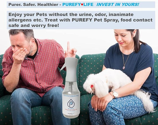 Pet Spray (24oz) Clean away pet matters and pet urine from the environment. Pet Odor Eliminator. Unscented. No Residue.
