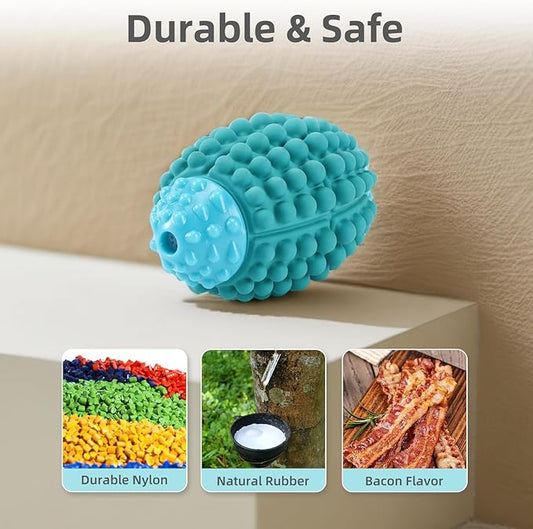 WinTour Dog Chew Toys for Aggressive Chewers Large Breed, Tough Dog Toys for Aggressive Chewers, Indestructible Dog Balls for Aggressive Chewers, Squeaky Dog Toys for Large Dogs, Super Chewer Dog Toys