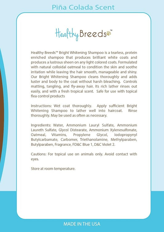 Healthy Breeds German Shorthaired Pointer Bright Whitening Shampoo 12 oz (Pack of 2)