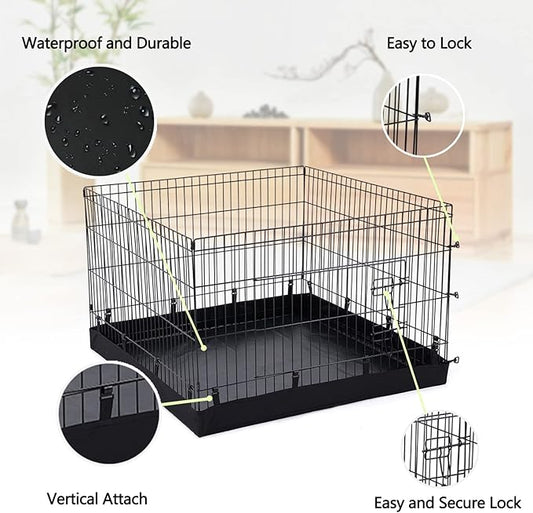PJYuCien Bottom Cover - Fits 4 Panels 36 Inch Width Plastic/Metal Pet Pen Square Dog Playpen (Note: Only Pen Bottom Cover, NO PLAYPEN!!!)