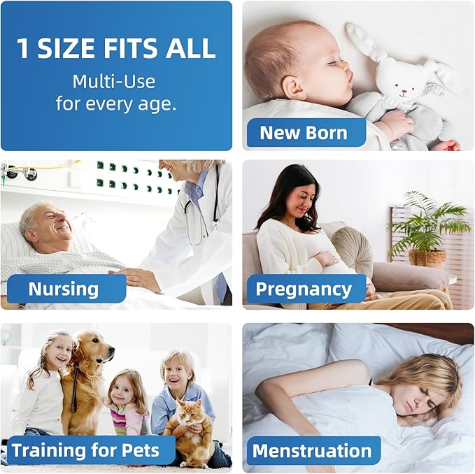 50 Count Extra Large Chucks 36"x36" Thicken Elderly Adults Incontinence Bed Pads Disposable, Heavy Duty Absorbency Underpads Waterproof, XXL Extra Large Puppy Pee Training Pad