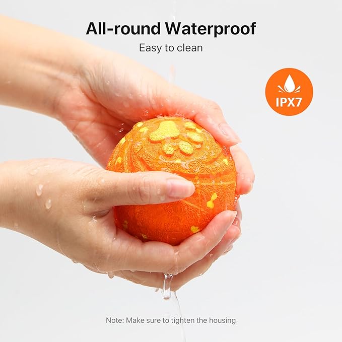 Interactive Dog Toys Balls Moving - Smart Automatic Bouncing Interactive Dog Ball, Durable Pet-Safe E-TPU, IPX7 Waterproof, Anti Boredom Dog Toys to Keep Them Busy for Large and Small Dogs(2 PACK)