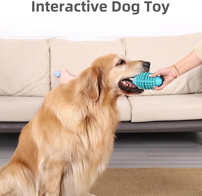 WinTour Dog Chew Toys for Aggressive Chewers Large Breed, Tough Dog Toys for Aggressive Chewers, Indestructible Dog Balls for Aggressive Chewers, Squeaky Dog Toys for Large Dogs, Super Chewer Dog Toys