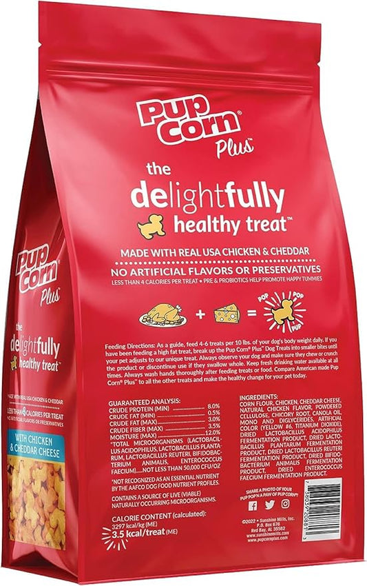 (3 Pack) Pupcorn Healthy Dog Treats