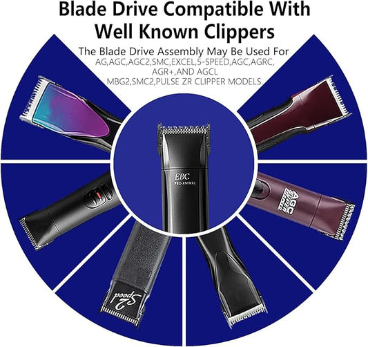 3 PCS AGC Blade Drive Assembly Lever Replacement Blade for Pet Clipper (3 PCS)