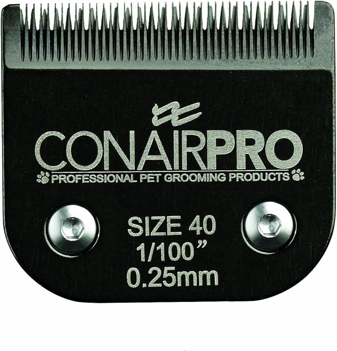 CONAIRPROPET Dog Clippers for Grooming Replacement Blade, Size 40, Fits Most Detachable Grooming Clippers