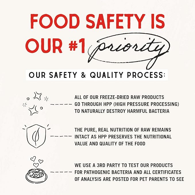 Stella & Chewy's Freeze Dried Raw Dinner Patties – Grain Free Dog Food, Protein Rich Absolutely Rabbit Recipe – 5.5 oz Bag