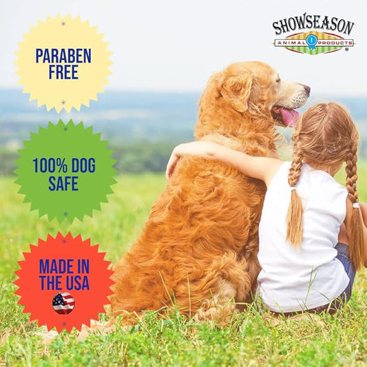 Showseason® Orchard Fresh Dog Cologne 2.5 oz | Travel Size | Dog Perfume Long Lasting | Deodorizing Spray