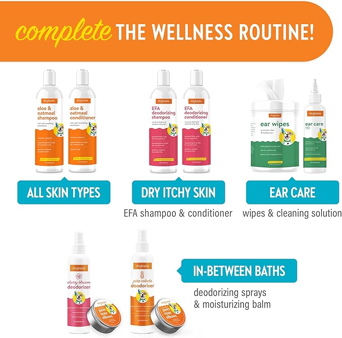 Deodorizer Spray for Pets | 8oz Long-Lasting Piña Colada Odor Eliminator for Dogs | Gentle Water - Based Pet Deodorizing Spray