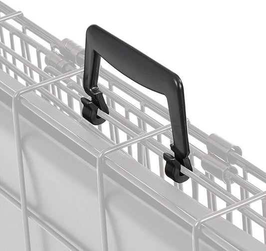MidWest Homes for Pets Replacement Plastic Handle for Dog Fold and Carry Crate, Black, Handle-1