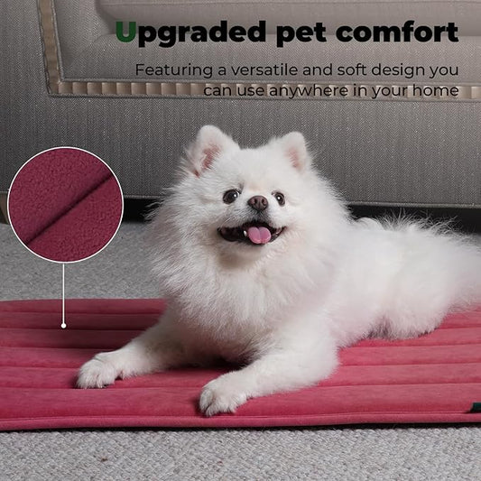 BALANCE Dog Crate Pad, Dog Foam Crate Mat Kennel Pad, Washable Pet Bed Flat Dog Cage Mat for XX-Large Dogs