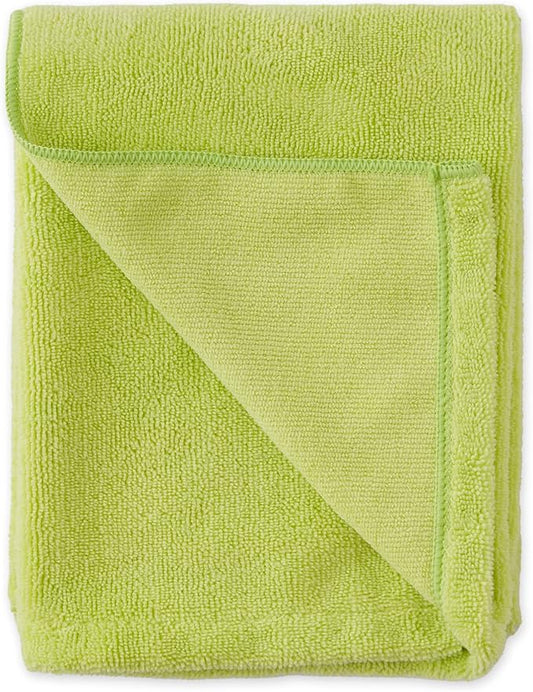 Bone Dry Pet Grooming Microfiber Towel, Embroidered Collection, X-Large,41x23.5, Lettuce Green