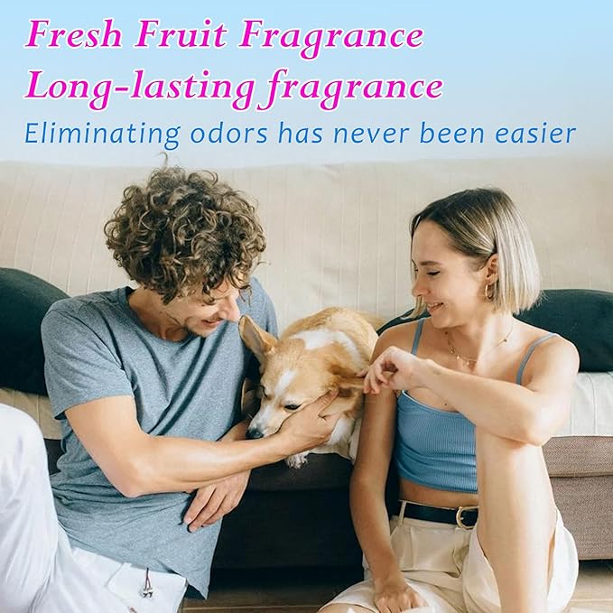 Pet Cologne, Pear & Melon Scent, Deodorize & Refresh, For Dogs, Cats, Puppies, 3.38 fl.oz (Sweet Melon & Pear)