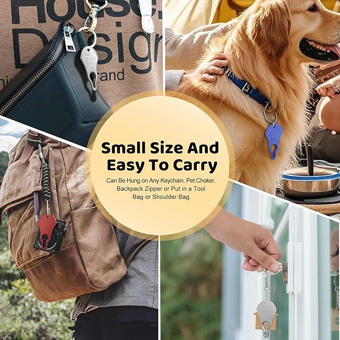 Tick Remover Tool 3 Pack, Suitable for Pets, Animals, and Humans, Portable Outdoor Living Essential Tick Remover Tools, Quick and Safe, and Reliable.