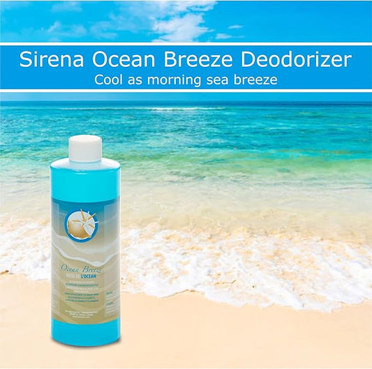 Sirena Vacuum Ocean Breeze Fragrance - Room Deodorizer - Removes pet and cooking odors - Smoke eliminator leaves you with clean Fresh Air
