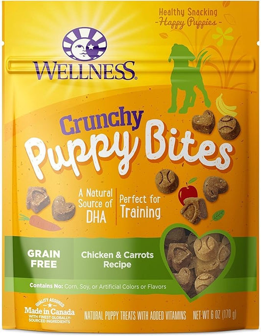 Wellness Puppy Bites Natural Grain Free Puppy Training Treats … (Variety)