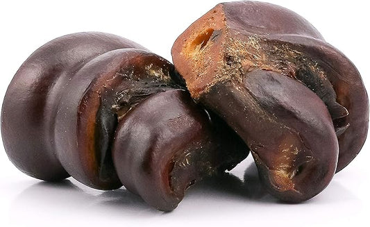 ROAM Pet Treats Le Petite Gnaw-Kle Ostrich Knuckle Small Dog Chew for Small Dogs (Pack of 2)