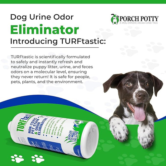 Porch Potty Odor Eliminator for Dogs - Odor Eliminator for Strong Odor - Dog Urine Odor Eliminator for Home - deodorizing Carpet Cleaner Spray for Dog Pee - Puppy Essentials Litter Deodorizer Spray