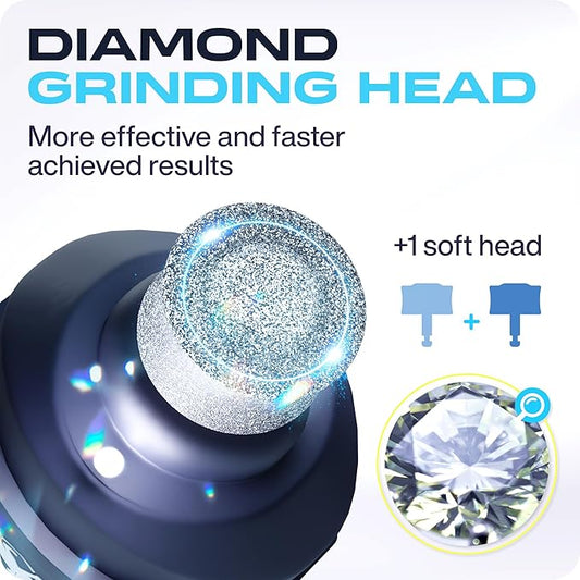 Dog Nail Grinder Quiet Dog Nail File Pet Toenail Grinder for Dogs Quiet Cat Electric Drill Trimmer for Large Dogs Small Medium Pet Electric Trimmer Drill for Dogs with Guard (Blue)