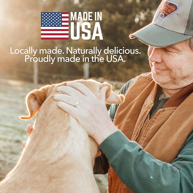 Gaines Family Farmstead Sweet Potato Dog Bones, All-Natural, Grain Free Dog Treats for All Ages & Breeds, Great for Training and Rewards, Made in USA, 2 Pound Bag