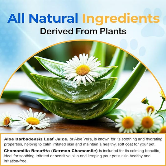 SONO Dog Wipes - Gentle Pet Wipes for Paws, Butt, Face & Body - Cleaning, Deodorizing, Puppy & Cat Friendly - Unscented, 100 Count