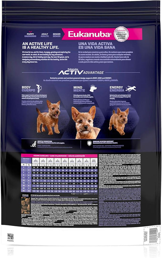 EUKANUBA™ Puppy Small Breed Dry Dog Food, 40 lb