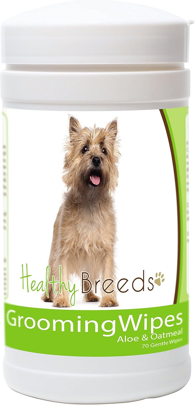 Healthy Breeds Cairn Terrier Grooming Wipes 70 Count