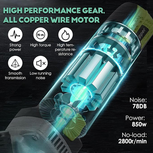 CGOLDENWALL 850W Sheep Shears Electric Sheep Clipper, Farm Livestock Grooming Clipper Kit, Heavy Duty Animal Hair Trimmer for Goats Alpaca Sheep, 13-Straight-Teeth Blade 110V