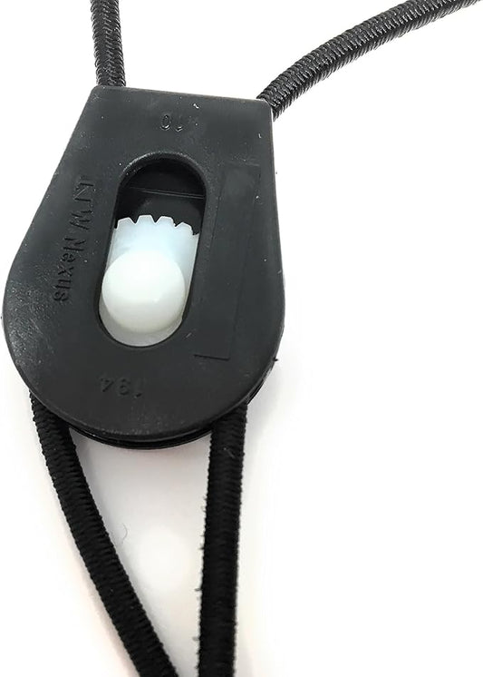 Sparky Pet Co - Surefit ECollar Replacement Strap - Bungee Dog Collar-Waterproof -Adjustable- Secure Nexus Wheel Lock-for Electronic Training & Invisible Fence Systems -3/4" Green