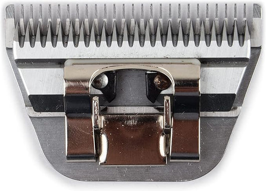 Detachable Blade - Size 10W Wide Blade 3/32", Made of Extra Durable Japanese Steel, Compatible with Most Andis, Oster, Wahl A5 Clippers