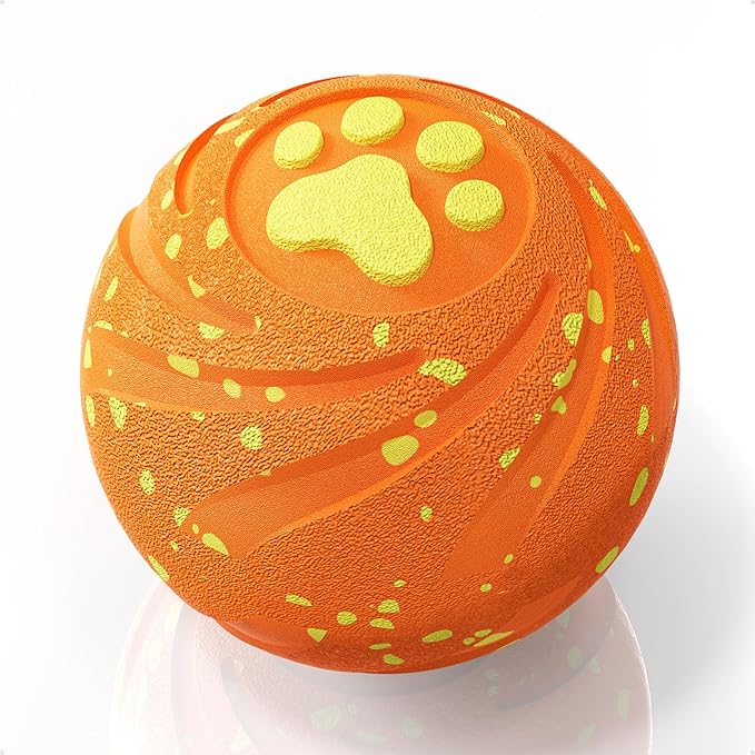 Interactive Dog Toys Balls Moving - Smart Automatic Bouncing Interactive Dog Ball, Durable Pet-Safe E-TPU Material, IPX7 Waterproof, Anti Boredom Dog Toys to Keep Them Busy for Large and Small Dogs