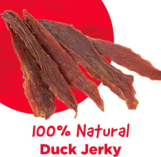 Duck Jerky Tender Dog Treats, High Protein, Low Fat, No Artificial Colors, 32 oz