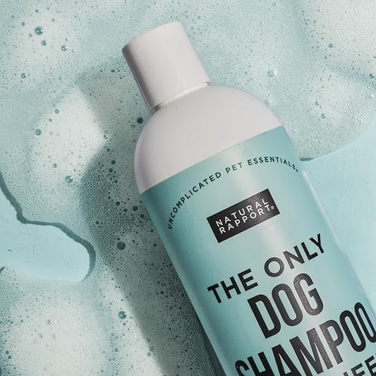 Natural Rapport Pet and Dog Shampoo - The Only Dog Shampoo Dogs Need - Complete Wash for Pets, All Breeds (16 fl oz.)