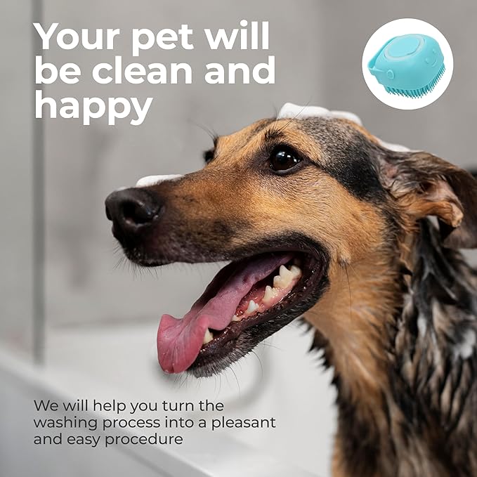 PawSpa Bath & Brush for Pets with Integrated Soap & Shampoo Dispensing