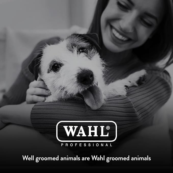 WAHL Professional Animal 5-in-1 Adjustable Blade Arco, Bravura, Chromado, Creativa, Figura, and Motion Pet, Dog, and Horse Clippers - Fine (2179-301)