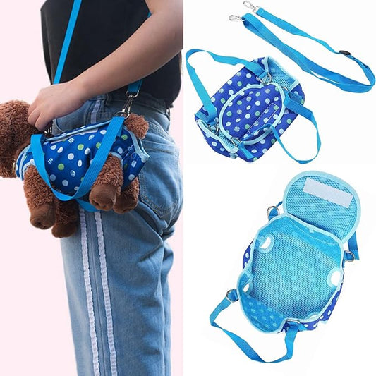 Dog Sling,Dog Sling Carrier for Small Dogs,Soft and Comfortable Can Take Cats and Dogs Out for a Walk,2-In-1design, Can be Carried on The Back or in The Hand,M