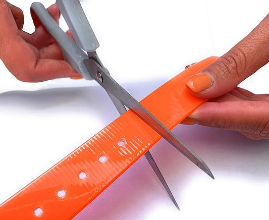 Replacement Strap for Dogtra Collars - 3/4" Wide Ultra-Durable Dog E-Collar Replacement for Training, Bark, Shock, Electric, and GPS Collars - 28" Adjustable Length Solid Blue