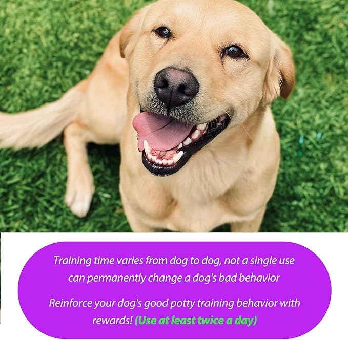 Dog Potty Training Spray & Dog Deodorant Spray, Assisted Puppy Potty Training,Eliminate Dog Urine Odor, 1.69 Fl Oz Spray Set (1.69 Fl Oz Spray Set)