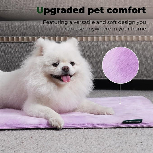 BALANCE Dog Crate Pad, Dog Foam Crate Mat Kennel Pad, Washable Pet Bed Flat Dog Cage Mat for Medium Dogs