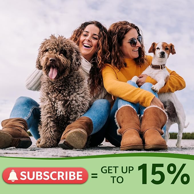 Natural Flea and Tick Prevention for Dogs, 60ML Herbal Formula with Multivitamins, Pumpkin Seed, Flea and Tick Treatment Supplement Drops for Dogs & Puppies - Supports Immunity, Skin & Coat Support