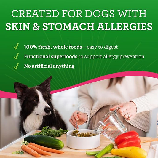 Dr. Harvey's Specialty Diet Allergy Salmon Recipe, Human Grade Dog Food for Dogs with Sensitivities and Allergies (5 Pounds)
