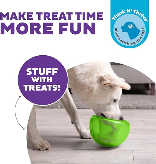 Outward Hound by Planet Dog Snoop Interactive Treat Dispensing Dog Toy, Large, Green