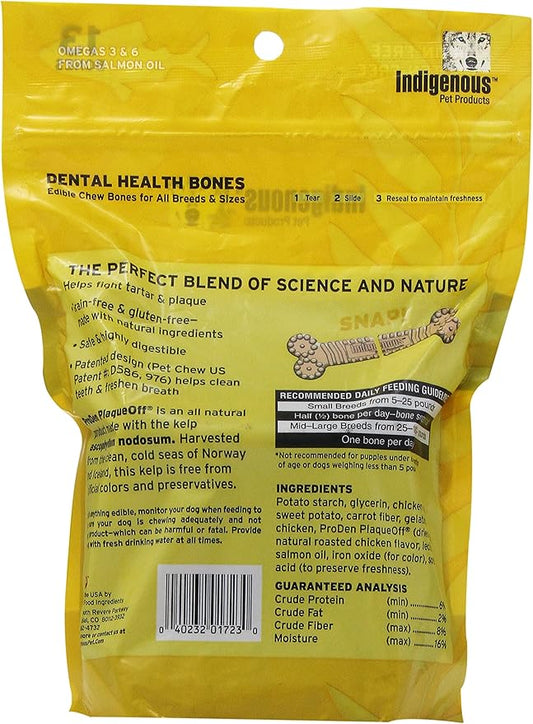 Indigenous Dental Health Bones Roasted Chicken Flavor