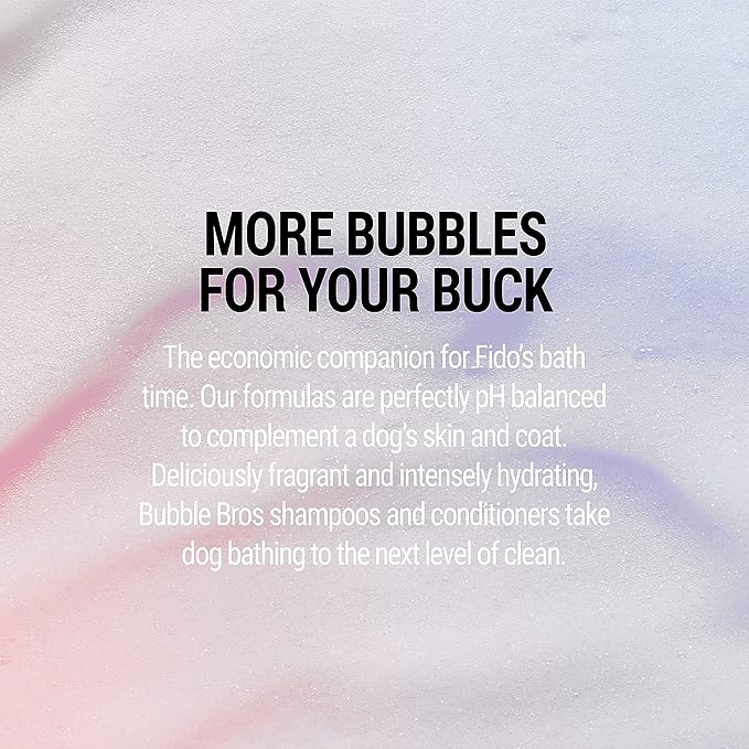 Oatmeal Dog Conditioner, 1 Gallon - Naturally Derived Ingredients, Moisturizes and Conditions The Skin and Coat of Your Pets, Loosens Mats and Tangles in The Hair, Soothes Dry Itchy Skin