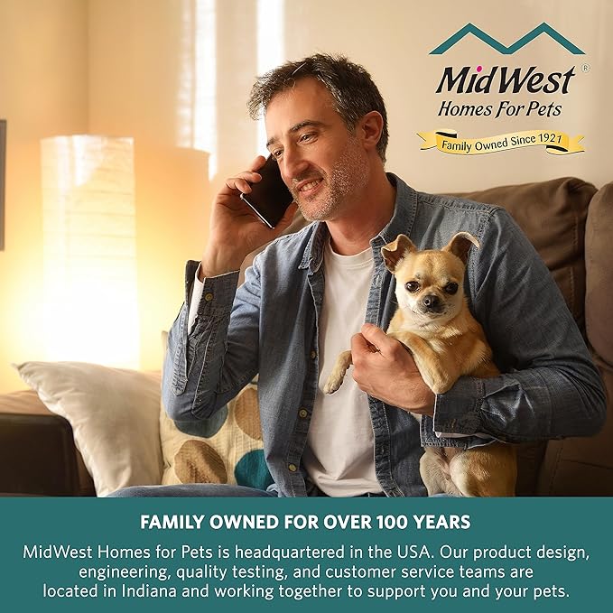 MidWest Homes for Pets Replacement Solutions Series Drop Pin, SL54 SL54DD, E-Coated Black, SL54-PIN